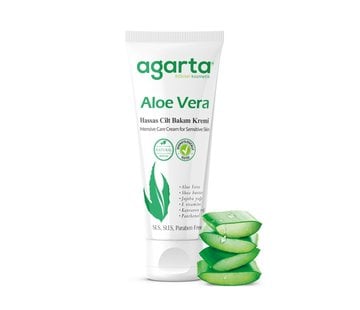 De Grand Bazaar Natuurlijke Aloea Vera Verzorgıngscreme voor Gevoelige Huid 75 ml