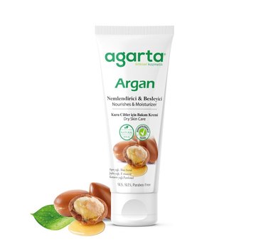 De Grand Bazaar Agarta Doğal Yüz ve El Besleyici Argan Kuru Cilt Kremi 75 ml