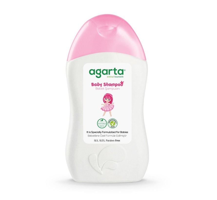 Natuurlijke Baby Shampoo voor Meisjes 400 ml