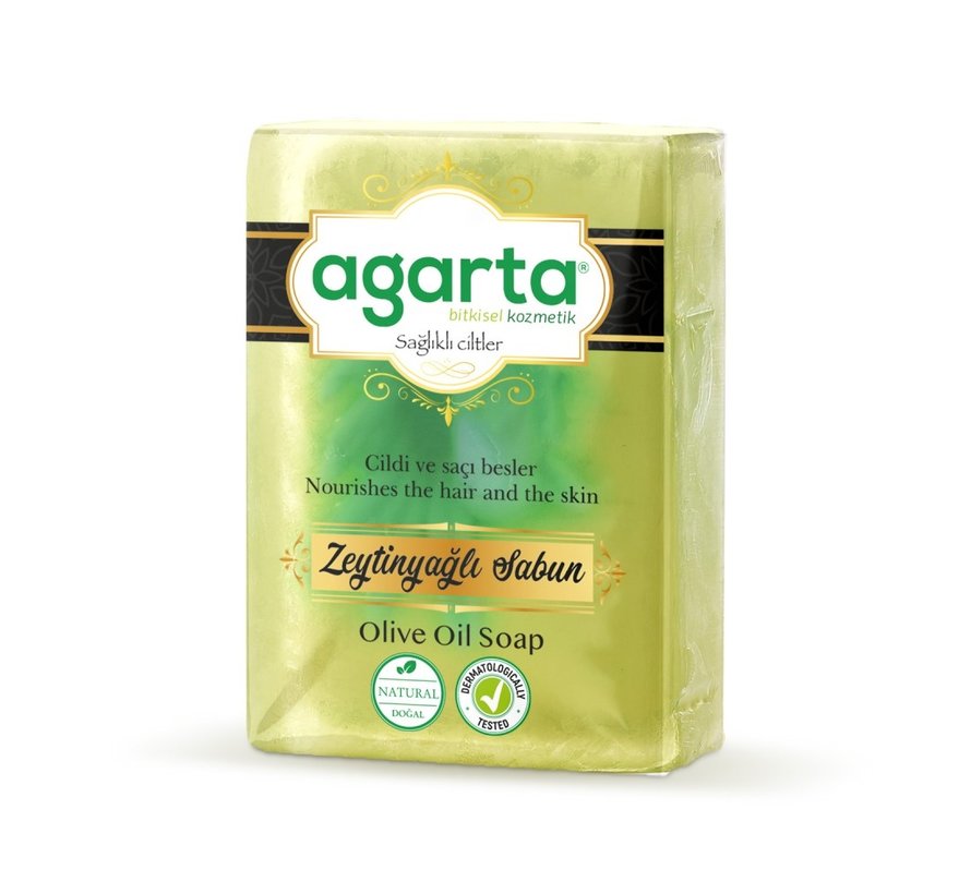 Agarta Doğal El Yapımı Zeytinyağlı Sabun 150 g