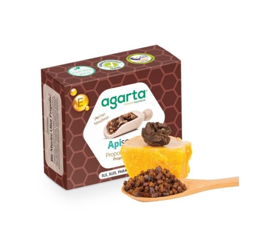 Agarta Doğal El Yapımı Propolis Sabunu 100 g