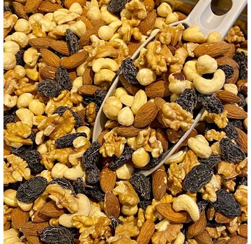 De Grand Bazaar Gemengde Noten met Zwarte Druiven (Zonder Zout) 500 g