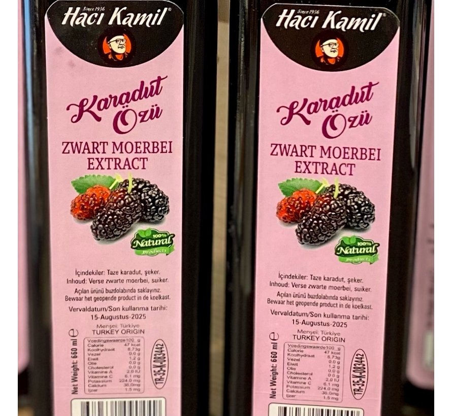 Zwarte Morbei Extract 660 ml