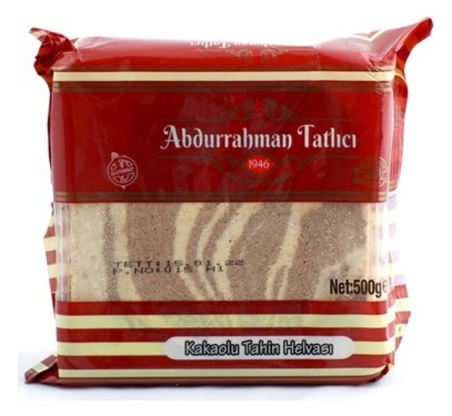 Abdurrahman Tatlıcı Tahini Helva met Cacao 300 g