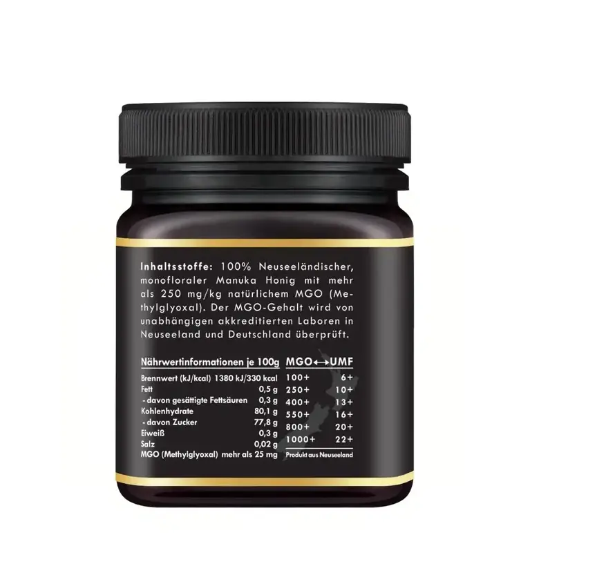 Manuka Honing MGO 400+ 250g