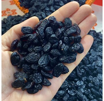 De Grand Bazaar Natuurlijke Zwarte Druiven zonder Pitten (Bloedvormende Druiven) 500 g