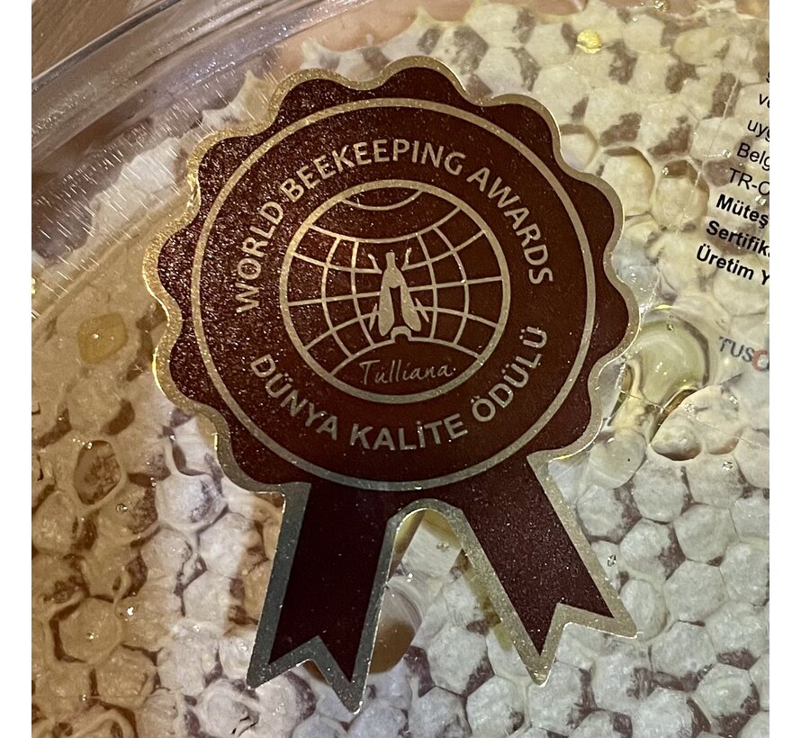 KAMPANYA-Tulliana Premium Polifloral (Çok Çiçekli) Organik Bitlis Karakovan Balı 1100-1300g ((Altın Bal Ödüllü)