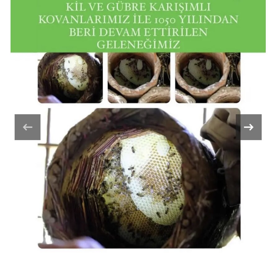 KAMPANYA-Tulliana Premium Polifloral (Çok Çiçekli) Organik Bitlis Karakovan Balı 1100-1300g ((Altın Bal Ödüllü)