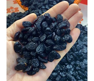 De Grand Bazaar Natuurlijke Zwarte Druiven zonder Pitten (Bloedvormende Druiven) 1kg