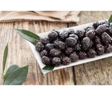 De Grand Bazaar Natuurlijke Gefermenteerde Zwarte. Olijven -Gedroogde Sele 1 Kg