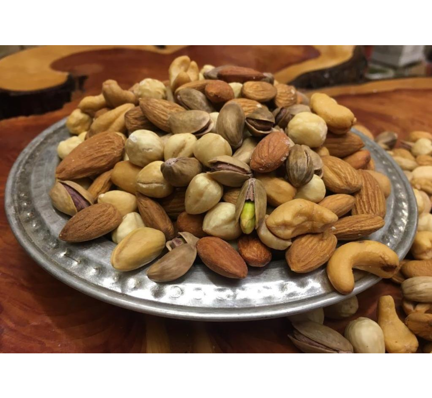 Lux e Gemengde Noten ( Pistachenoten, Hazelnoten, Cashewnoten, Amandelen) 800 g