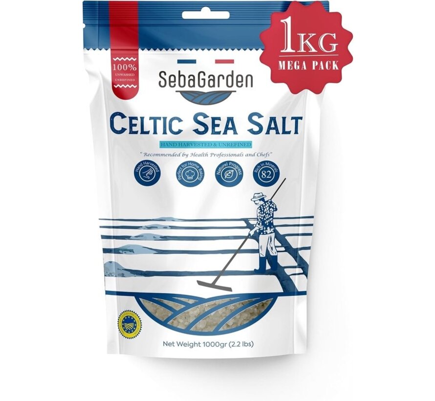 Seba Garden Keltisch Zeezout Grijs 1 kg