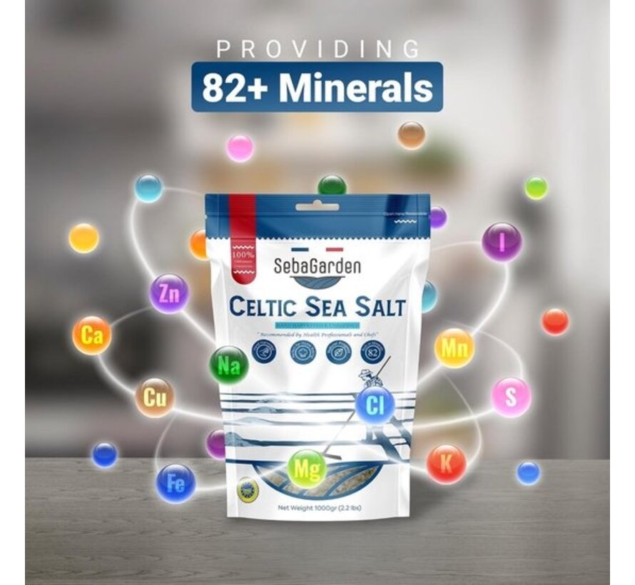 Seba Garden Keltisch Zeezout Grijs 1 kg