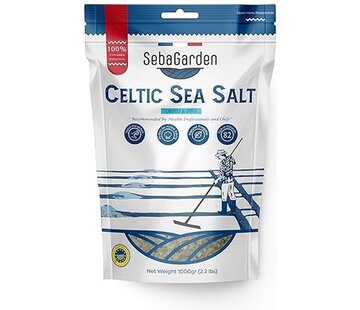 De Grand Bazaar Seba Garden Keltisch Zeezout Grijs, Gedroogd & Fıjn 1 kg