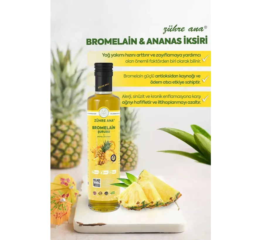 Zühre Ana Bromelain Şurubu 250 ml