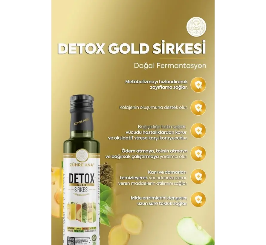 Zühre Ana Detoks Sirkesi 250ml
