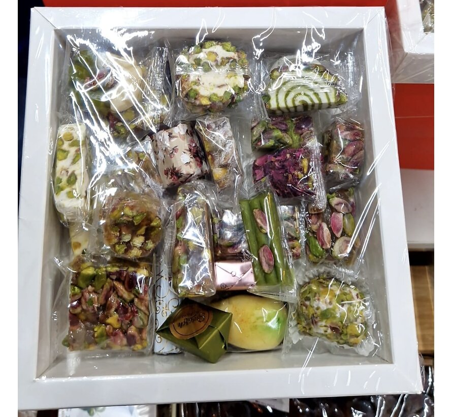 Gemengde Lokum met Pistachenoten 830g