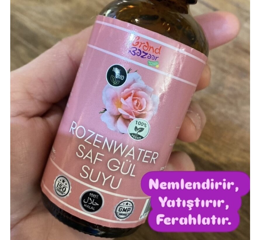 Saf Gül Suyu 100 ml