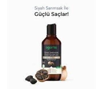 De Grand Bazaar Agarta Doğal Saç Dökülmesine Karşı Siyah Sarımsaklı Şampuan 400 ml