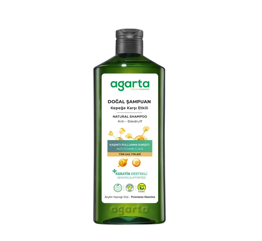 Ağarta Natuurlijke Anti-Roos Haarverzorgingsshampoo 400 ml