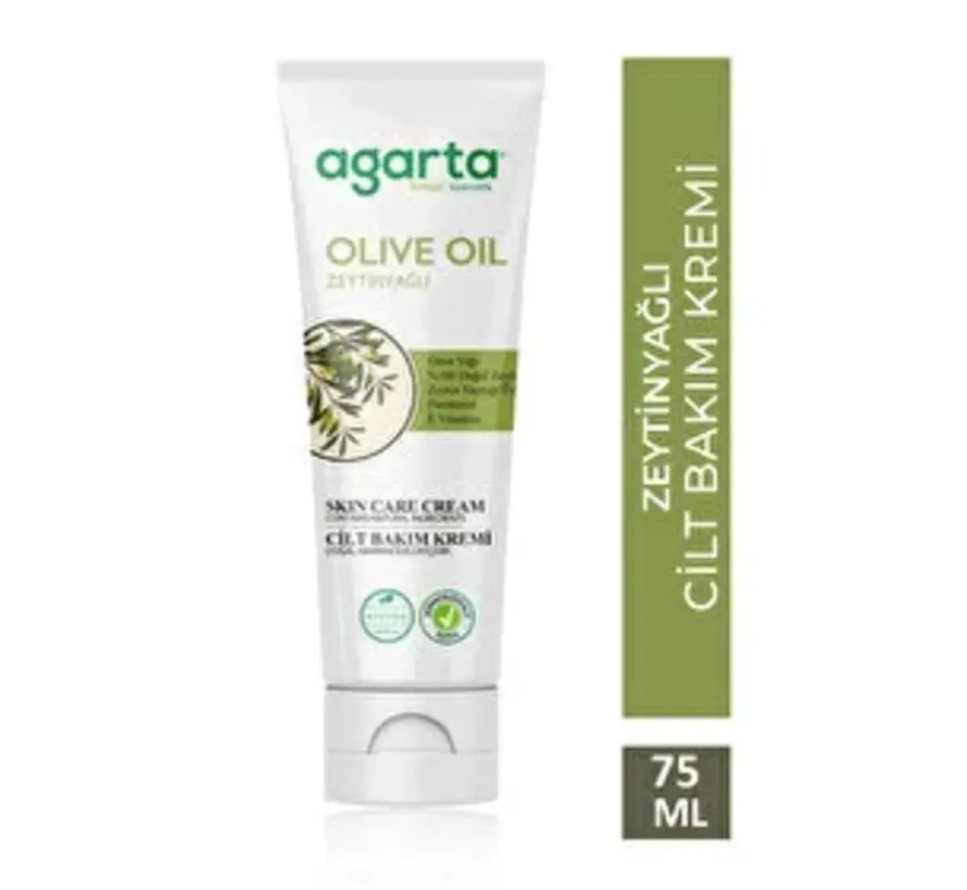 Doğal Zeytinyağlı Nemlendirici El Ve Cilt Bakım Kremi 75 ml
