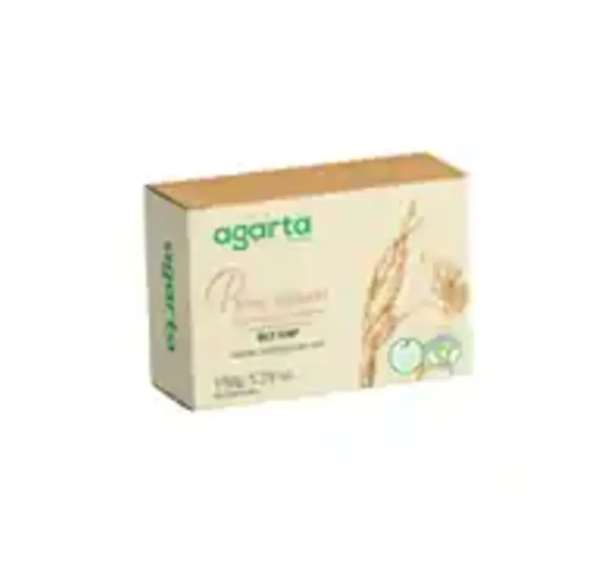 Ağarta Doğal El Yapımı Cilt Beyazlatıcı Pirinç Sabunu 150 G