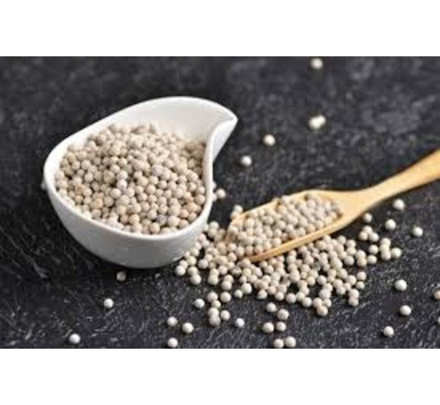 Witte  Peperkorrels 100 g