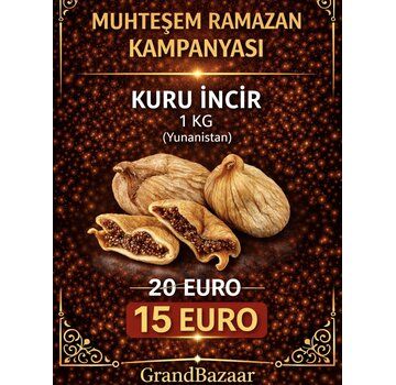 De Grand Bazaar PROMO- Gedroogde Vijgen 1 Kg