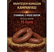 De Grand Bazaar PROMO- Runderknooflookworst 2 Ring (+-50g)
