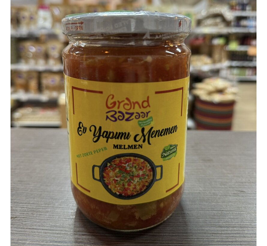 Hausgemaakte Pikante Menemen Saus 700g