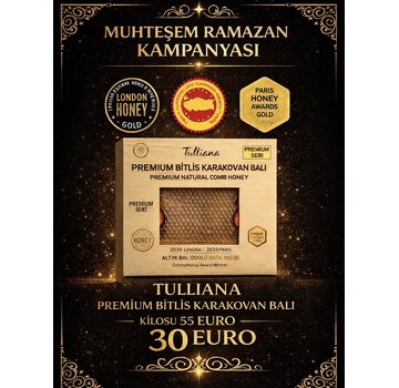 De Grand Bazaar PROMO-Tulliana Premium Polifloral Biologische Raathoning uit Bitlis 1100-1300g