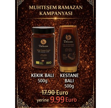 De Grand Bazaar PROMO-De'Lazza Bio Wilde Tijm Honing 450g