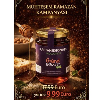 De Grand Bazaar PROMO-Kastanje Honing 500g