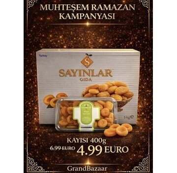 De Grand Bazaar KAMPANYA-Sarı Kayısı Kurusu 400 g