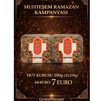 De Grand Bazaar KAMPANYA- Dut Kurusu 2 Adet 250g