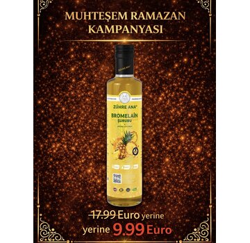 De Grand Bazaar PROMO-Zühre Ana Bromelaïne Detox Siroop Met Ananas 250 ml