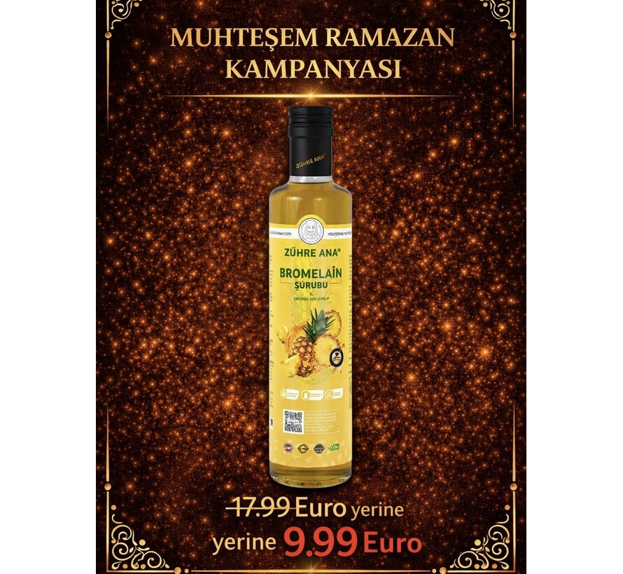 PROMO-Zühre Ana Bromelaïne Detox Siroop Met Ananas 250 ml