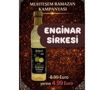 De Grand Bazaar PROMO-Natuurlijke Artisjok Azijn 500ml