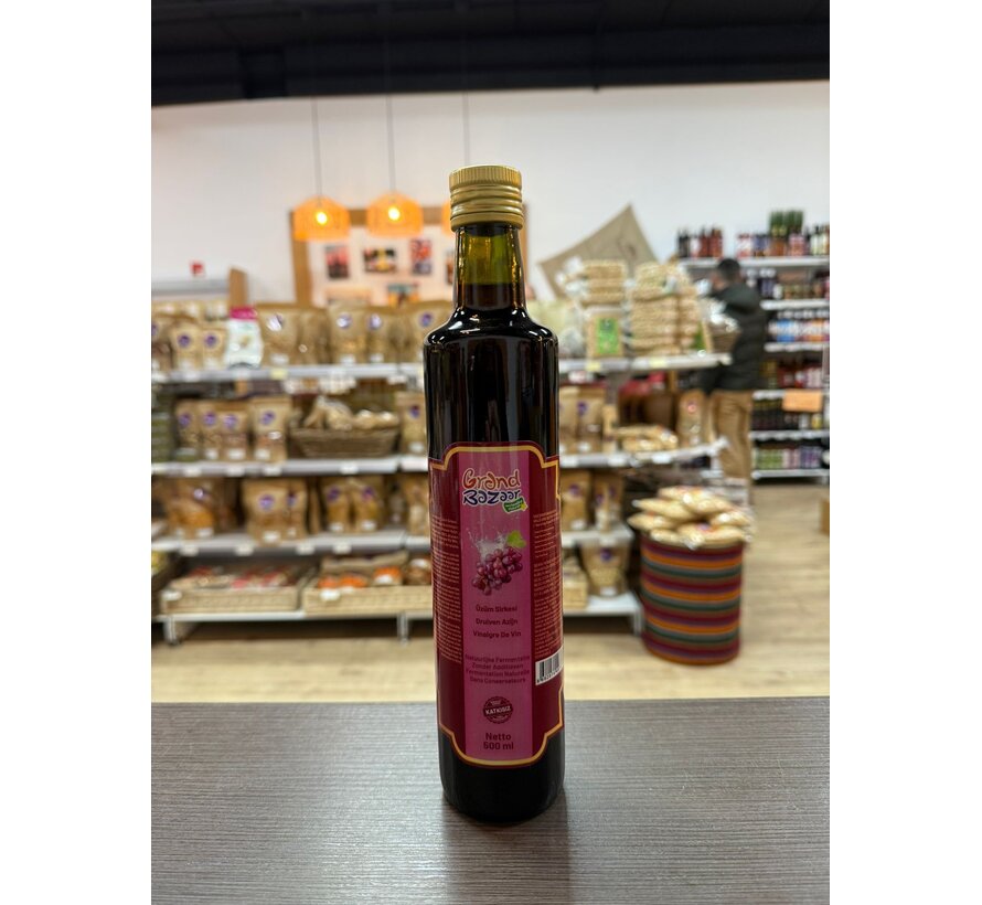 PROMO-Natuurlijke Druiven Azijn 500ml
