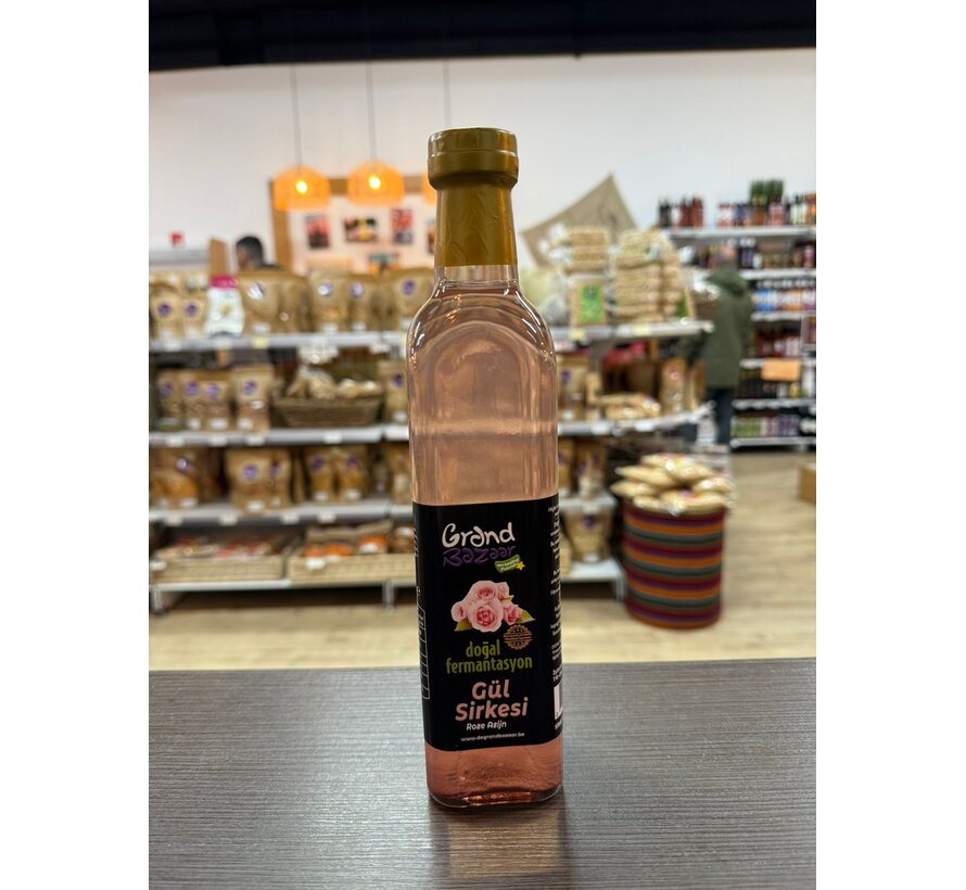 Doğal Katkısız Gül Sirkesi 500 ml