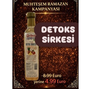 De Grand Bazaar KAMPANYA- Doğal Katkısız Detoks Sirkesi 500ml