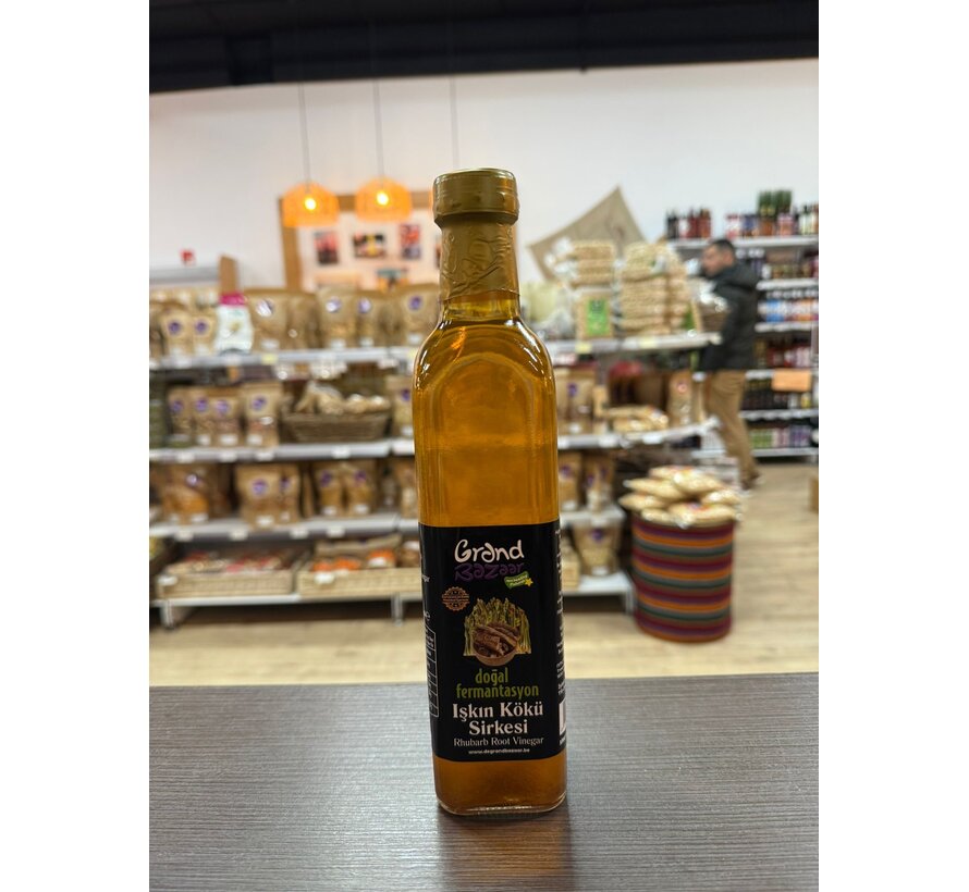 Doğal Katkısız Işkın Kökü Sirkesi 500ml