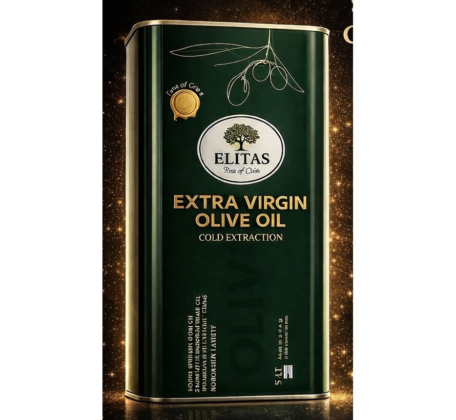 KAMPANYA-Soğuk Sıkım Zeytinyağı (Girit) 5000ml