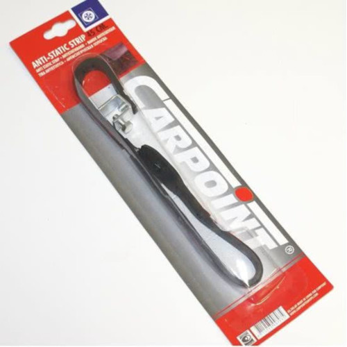 Carpoint anti-statische strip 45 cm rubber zwart