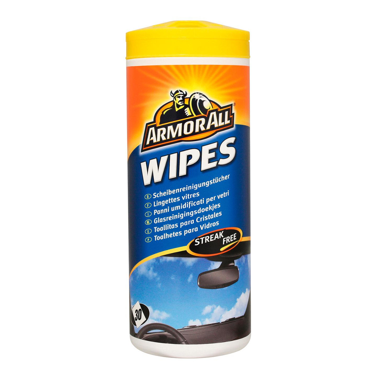 Armor All Glass Wipes 30 stuks