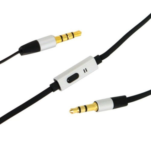 Carpoint AUX-kabel mini-jack met micro 3,5 mm 120 cm zwart