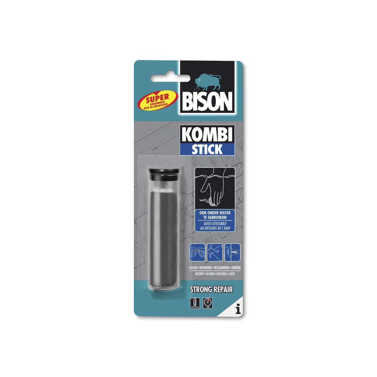 2-componentenlijm Kombi Stick 56g