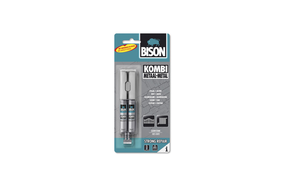 2-componentenlijm Kombi Metaal 24ml