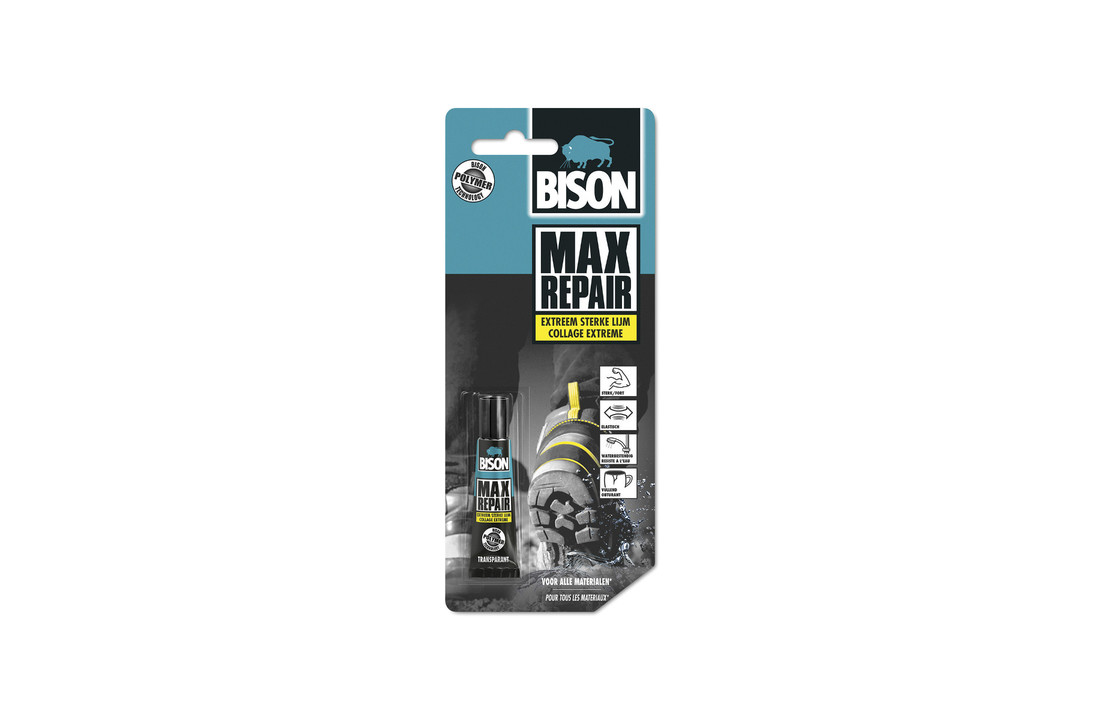Bison Max Repair reparatielijm universeel 8g