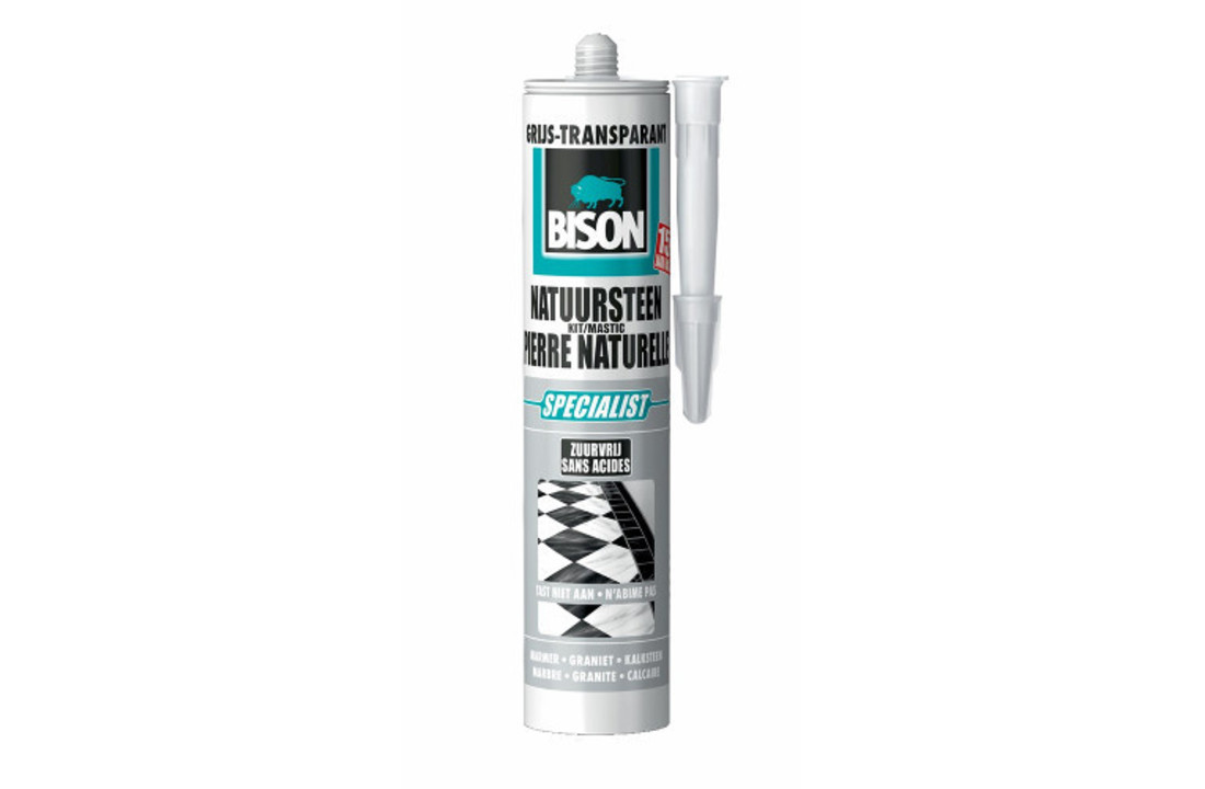 Bison Natuursteenkit 310ml Transgrijs